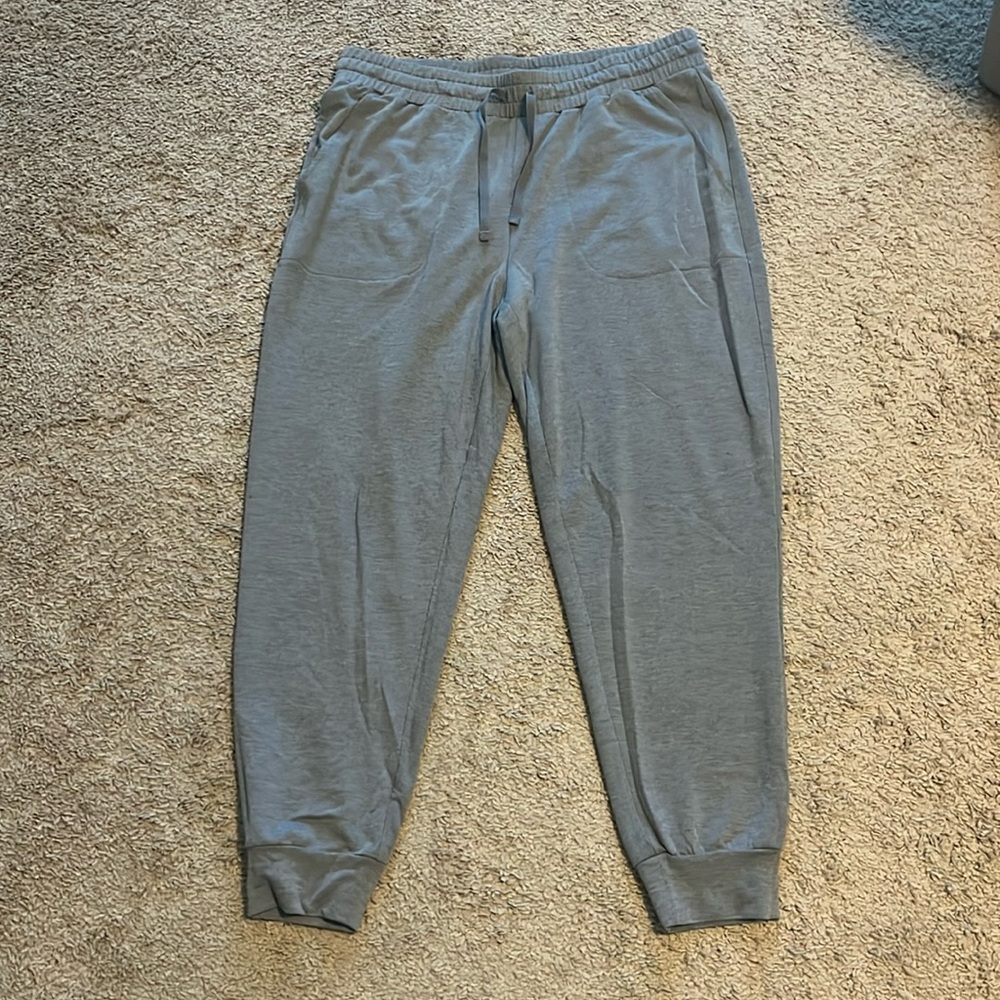 Banana Republic gray joggers. Large.